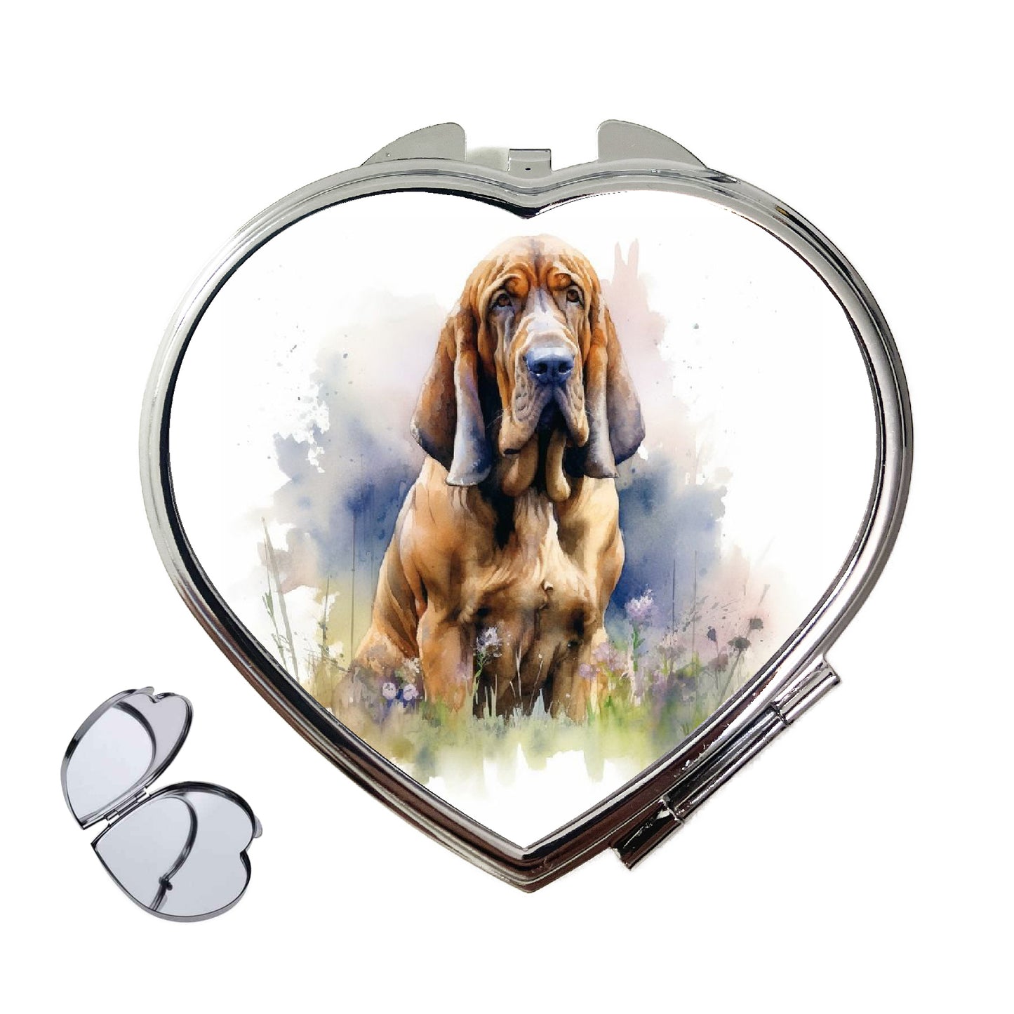 KUTYA SZÍV ALAKÚ SMINK TÜKÖR