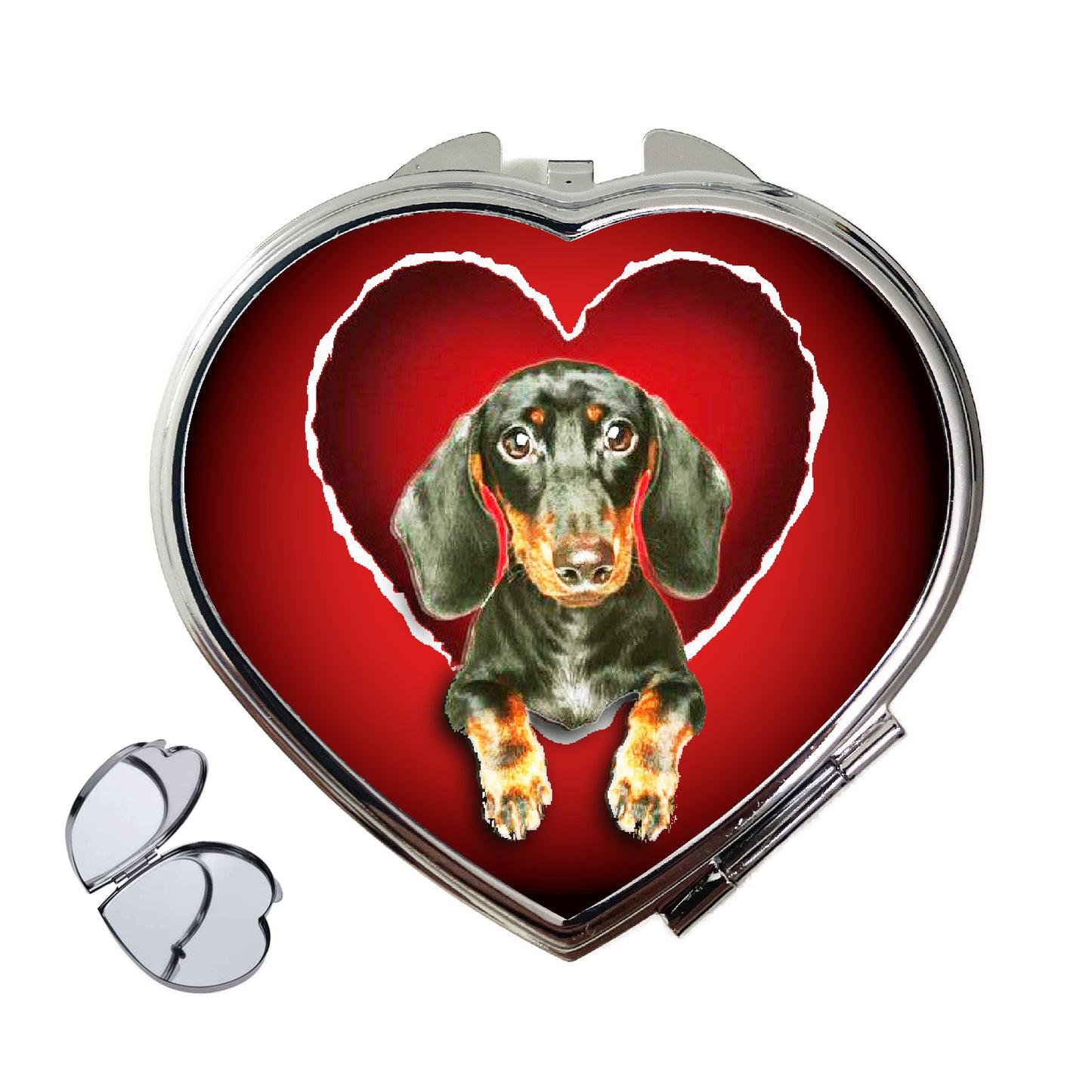 TACSI SZÍV ALAKÚ SMINK TÜKÖR