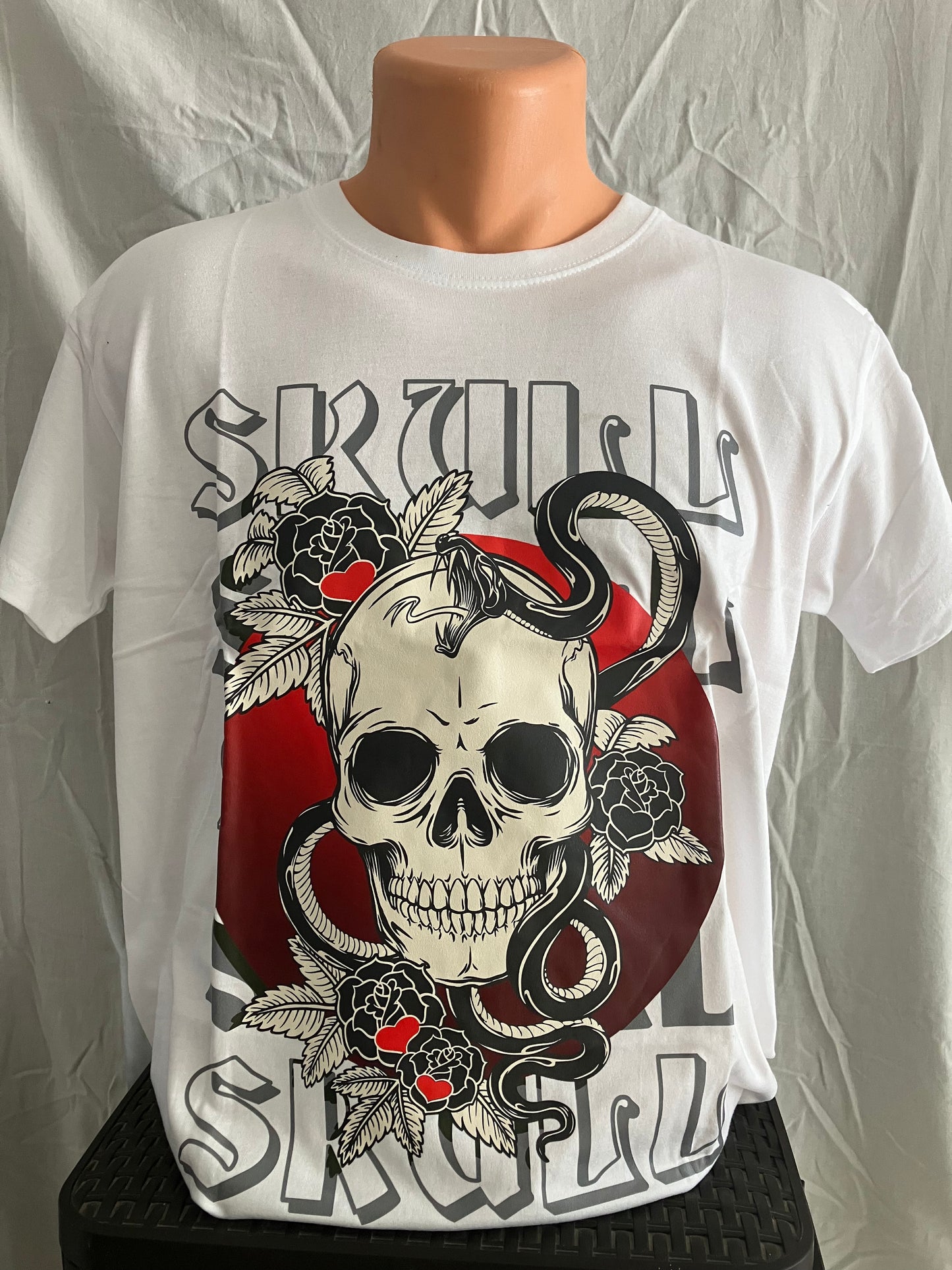 S-M-ES MÉRET SKULL FÉRFI PÓLÓ