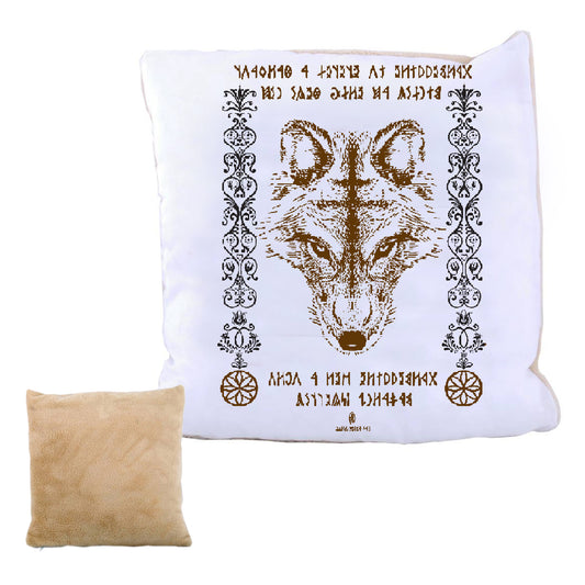 FARKAS PÁRNAHUZAT PLÜSS HÁTOLDALLAL