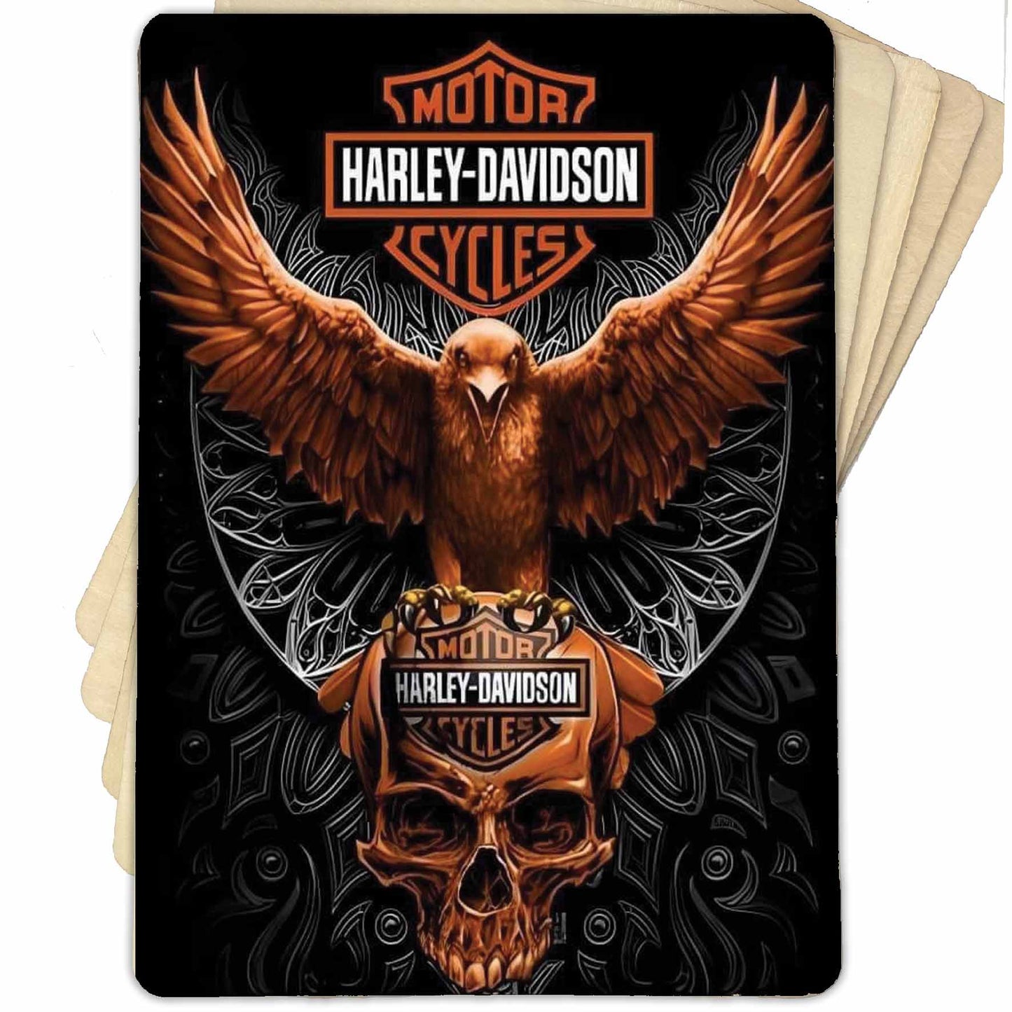HARLEY-DAVIDSON NATÚR FA LAP 28x20CM-ES