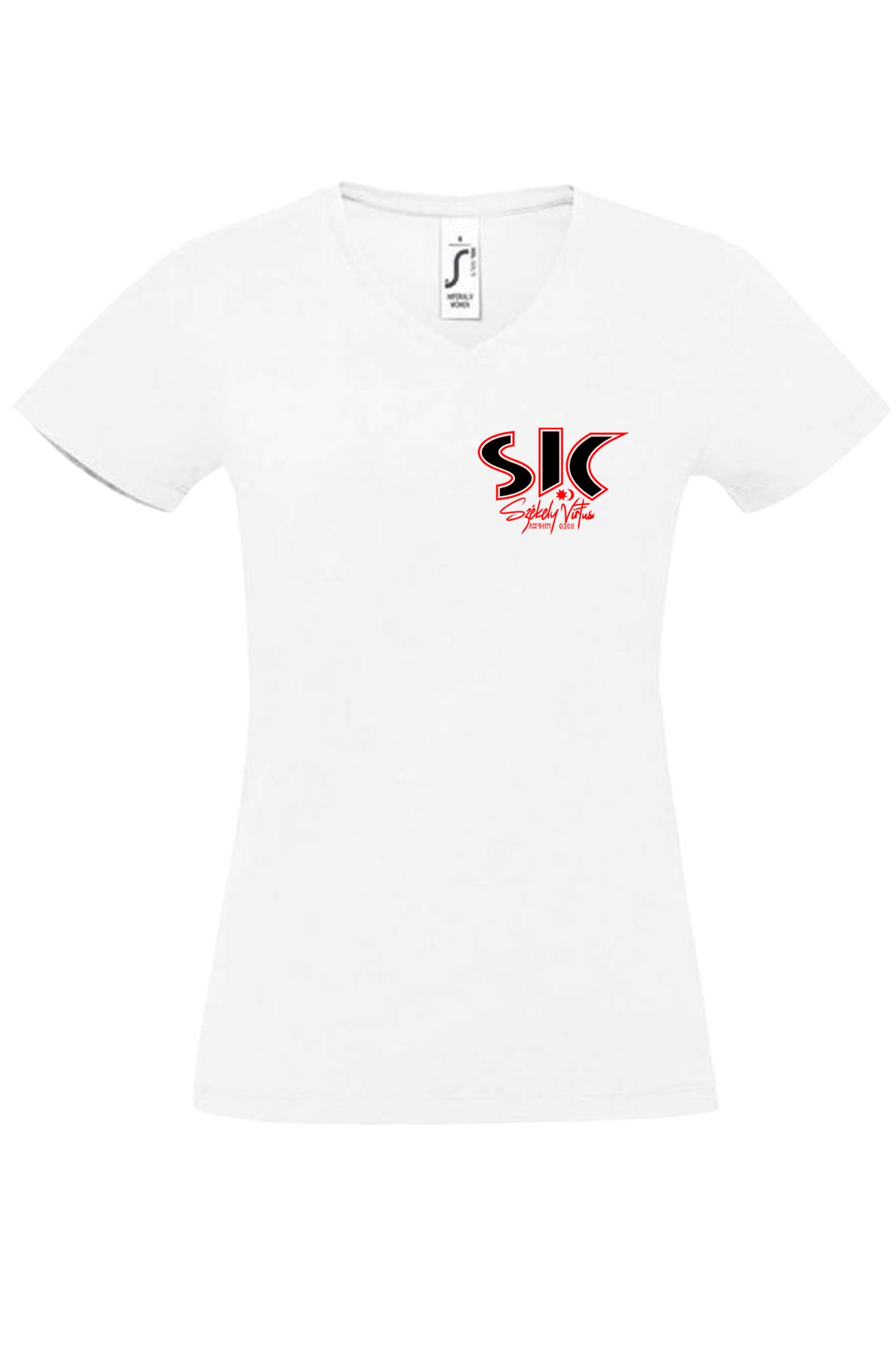 SIC FELIRATOS NŐI V-NYAKÚ PÓLÓ