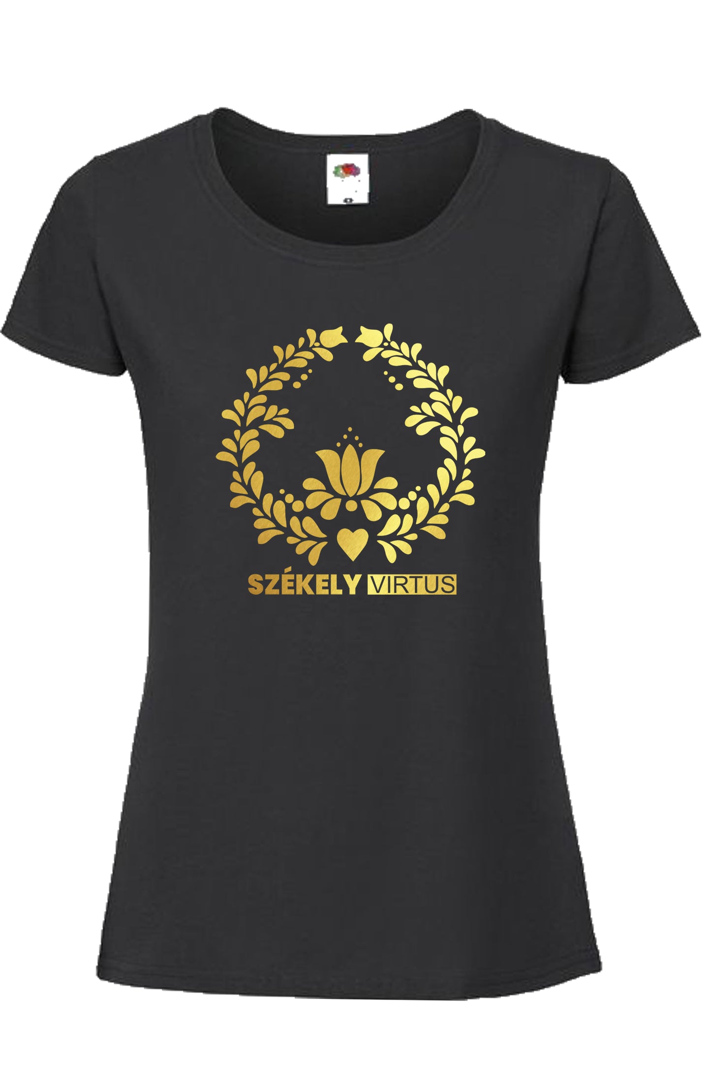 TRADICIONÁLIS TULIPÁN MINTA NŐI KÖRNYAKAS PÓLÓ 1