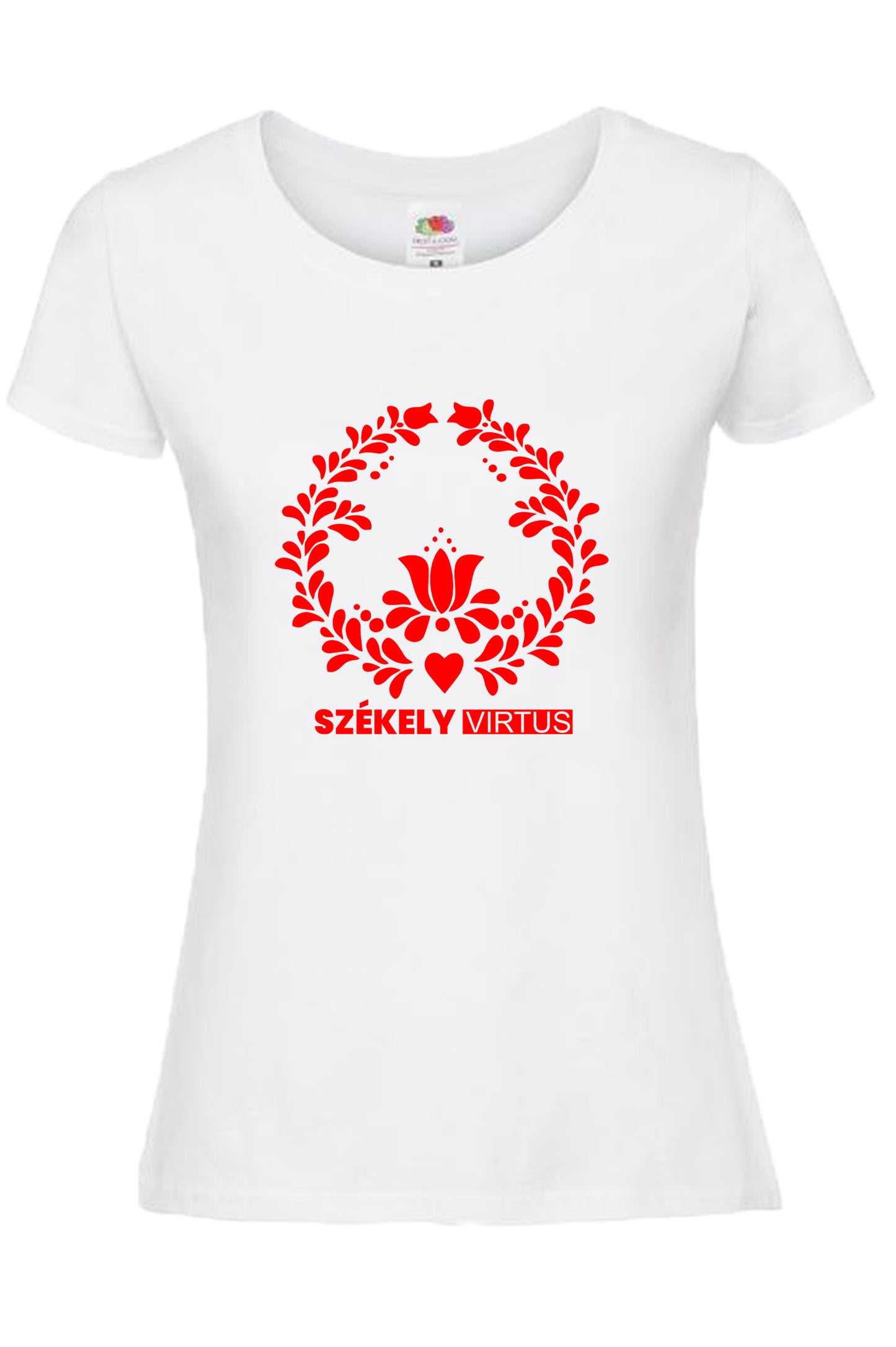 TRADICIONÁLIS TULIPÁN MINTA NŐI KÖRNYAKAS PÓLÓ 1