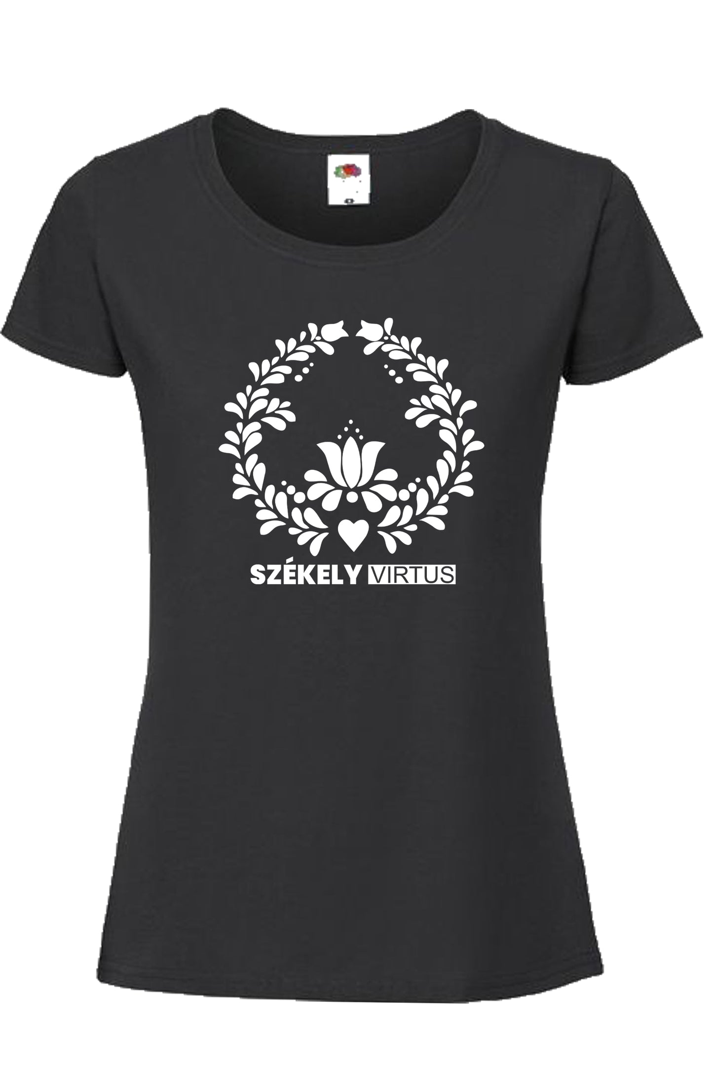 TRADICIONÁLIS TULIPÁN MINTA NŐI KÖRNYAKAS PÓLÓ 1