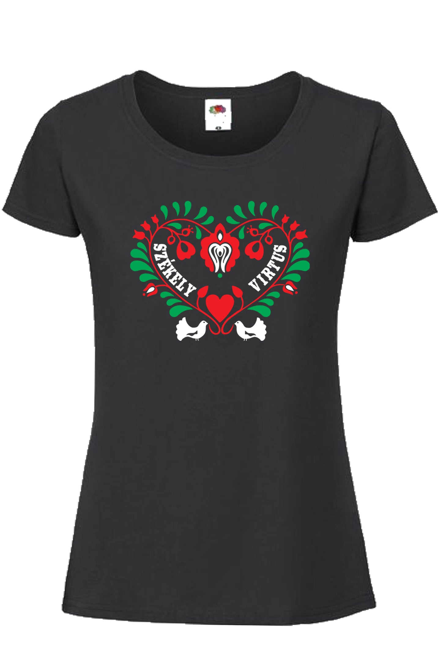 SZÍV TULIPÁN MINTÁS NŐI KÖRNYAKAS PÓLÓ