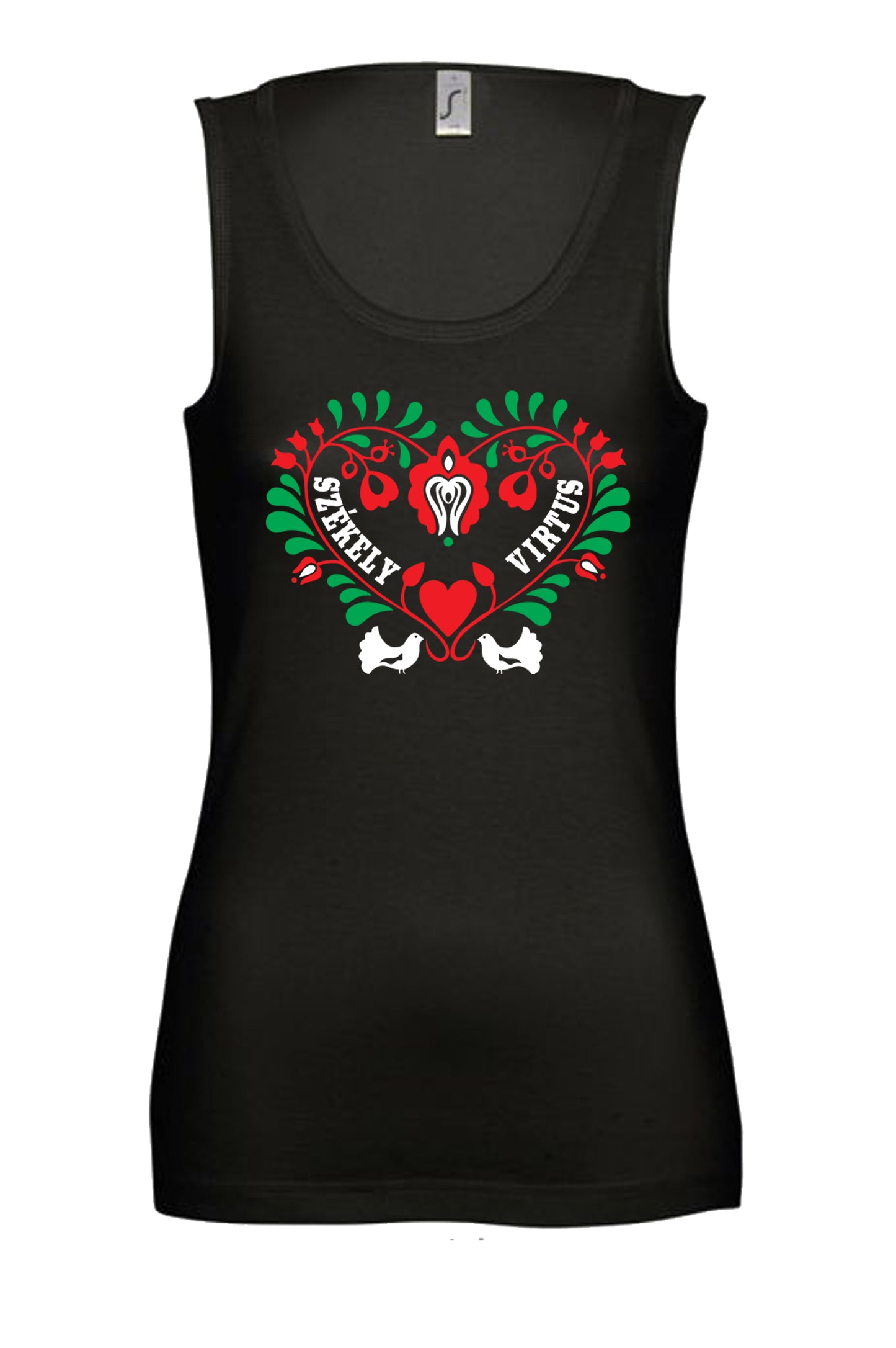 SZÍV TULIPÁN NŐI UJJATLAN PÓLÓ