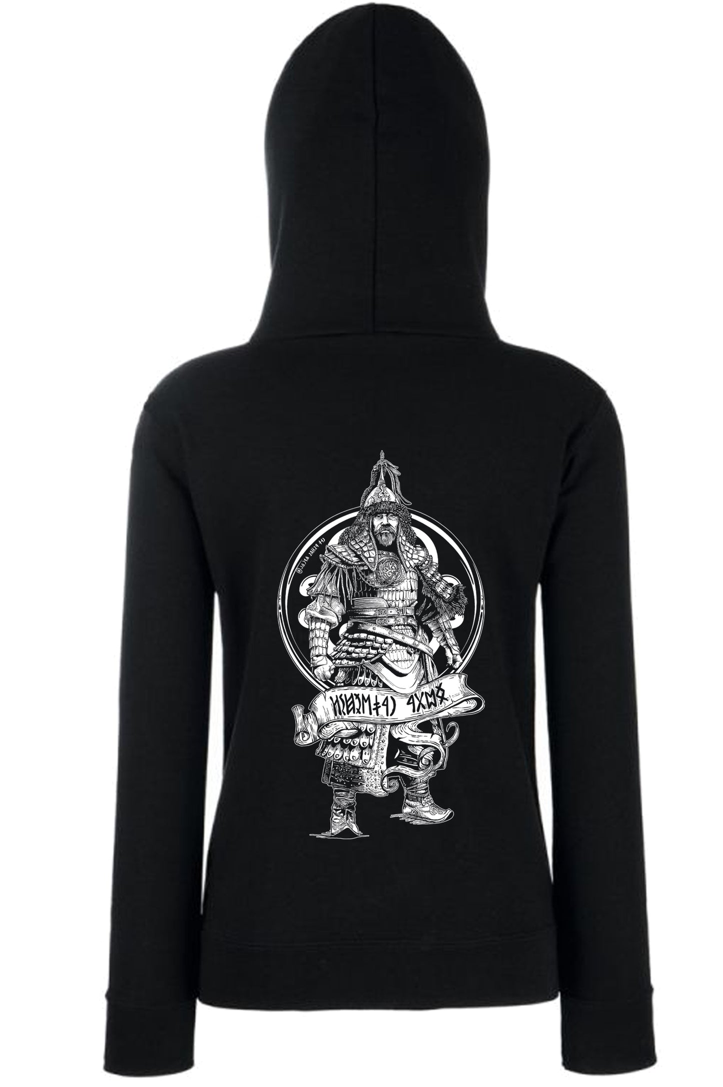 HUBA NAGYVEZÉR KAPUCNIS CIPZÁROS NŐI PULÓVER