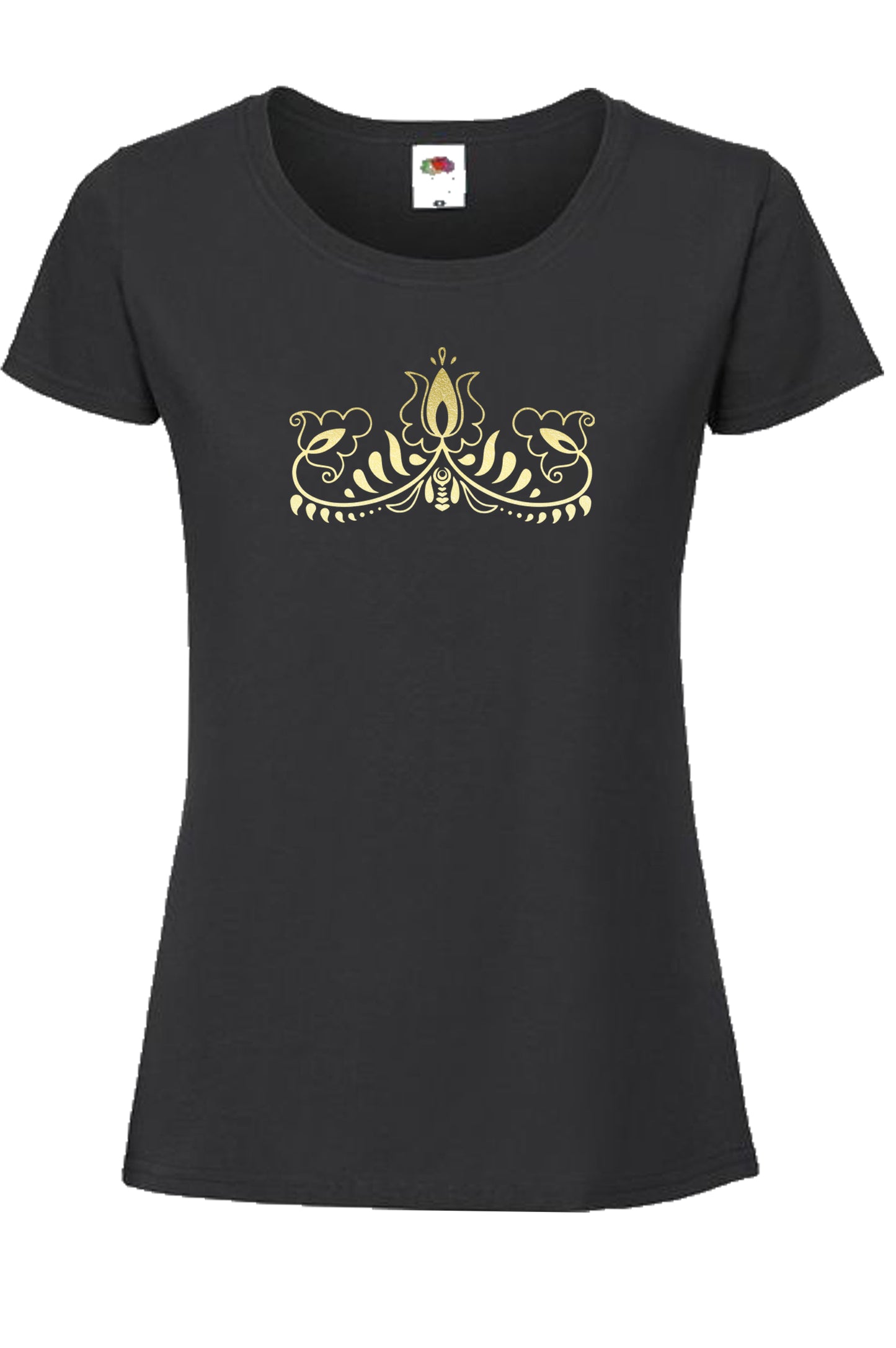 TRADICIONÁLIS TULIPÁN MINTA 4 NŐI KÖRNYAKAS PÓLÓ