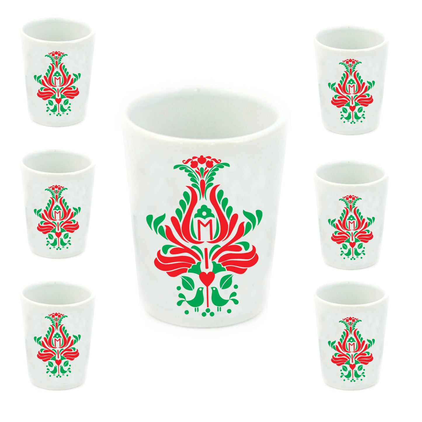 TRADICIONÁLIS TULIPÁN FELES POHÁR