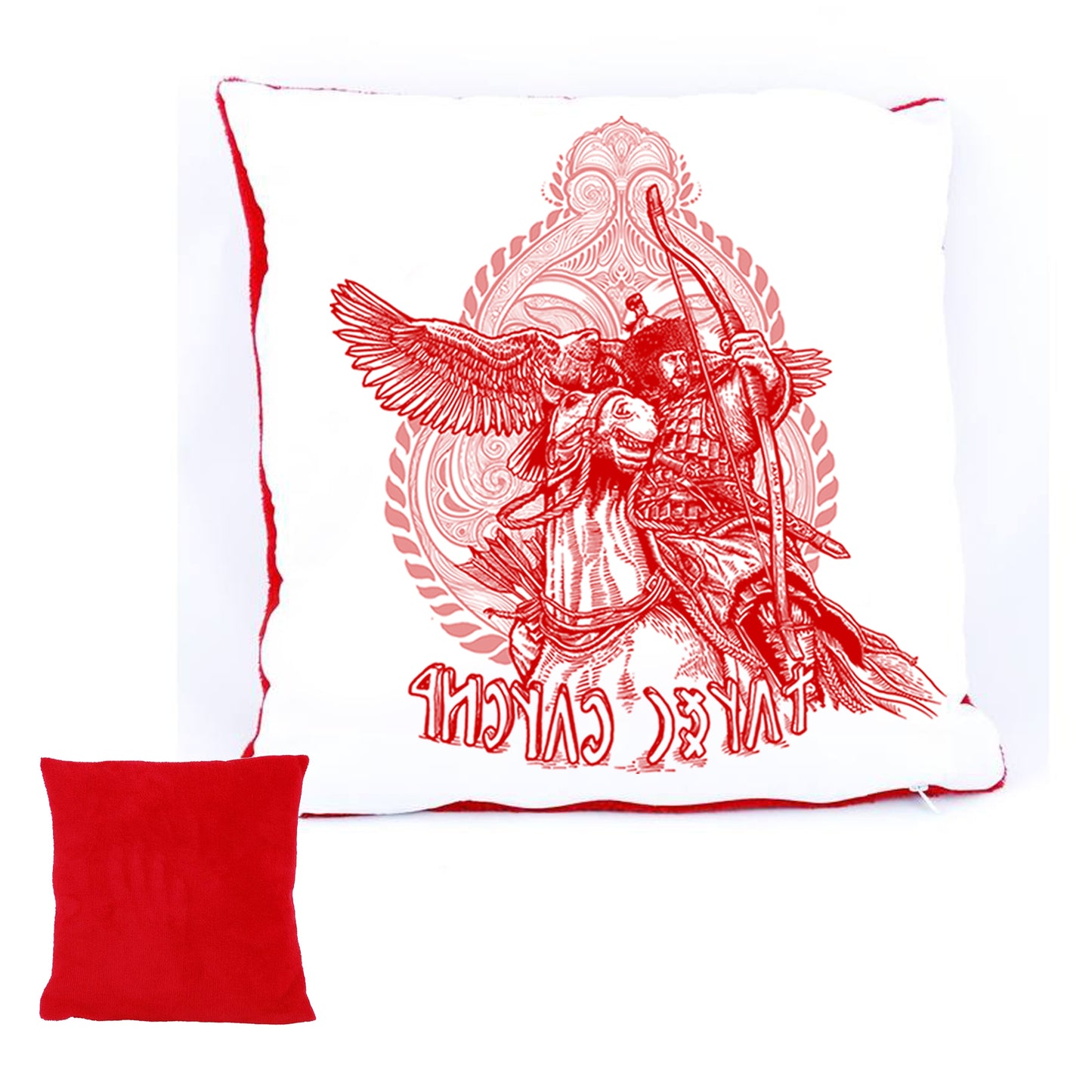 ISTEN OSTORA PÁRNAHUZAT PLÜSS HÁTOLDALLAL