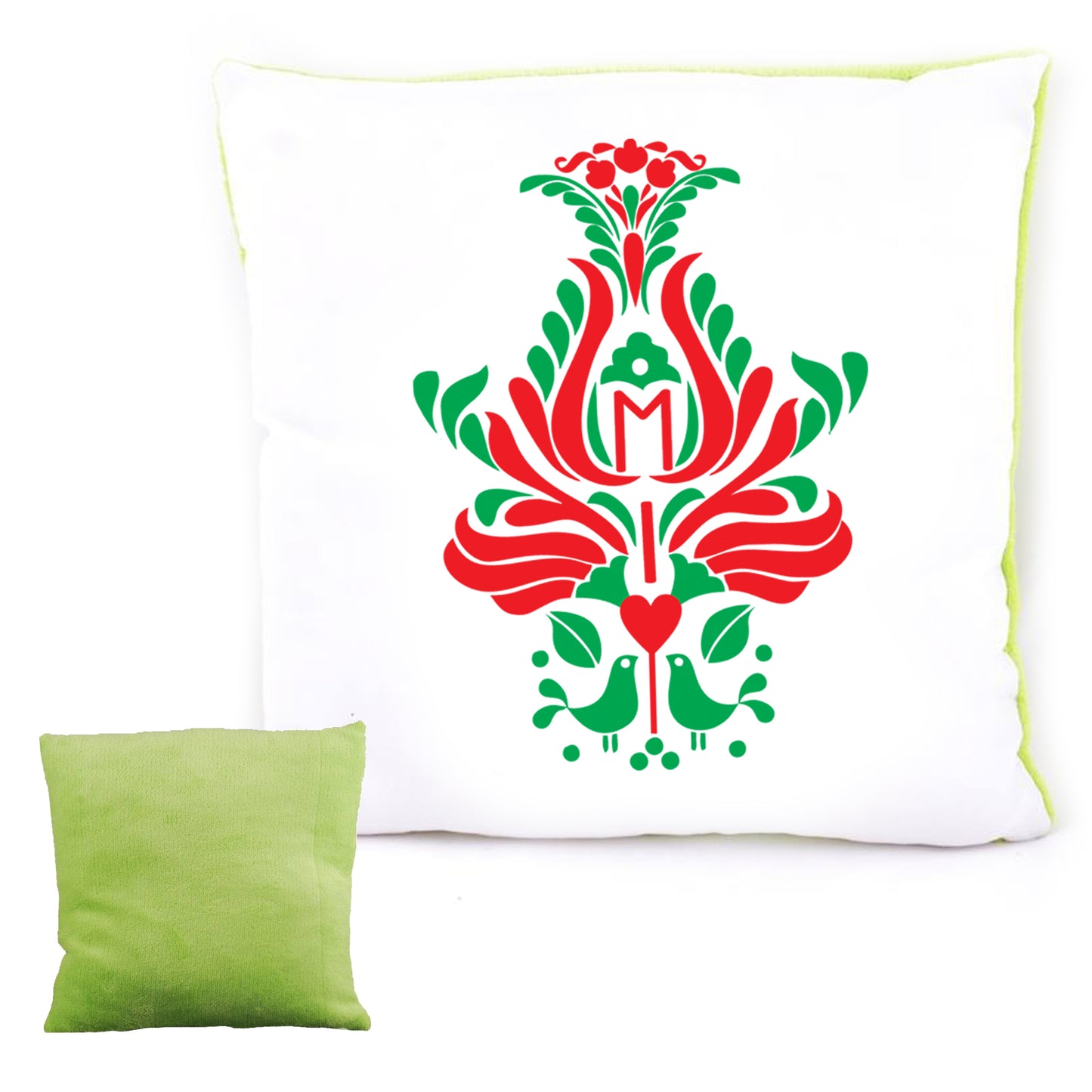 TRADICIONÁLIS TULIPÁN PÁRNAHUZAT PLÜSS HÁTOLDALLAL