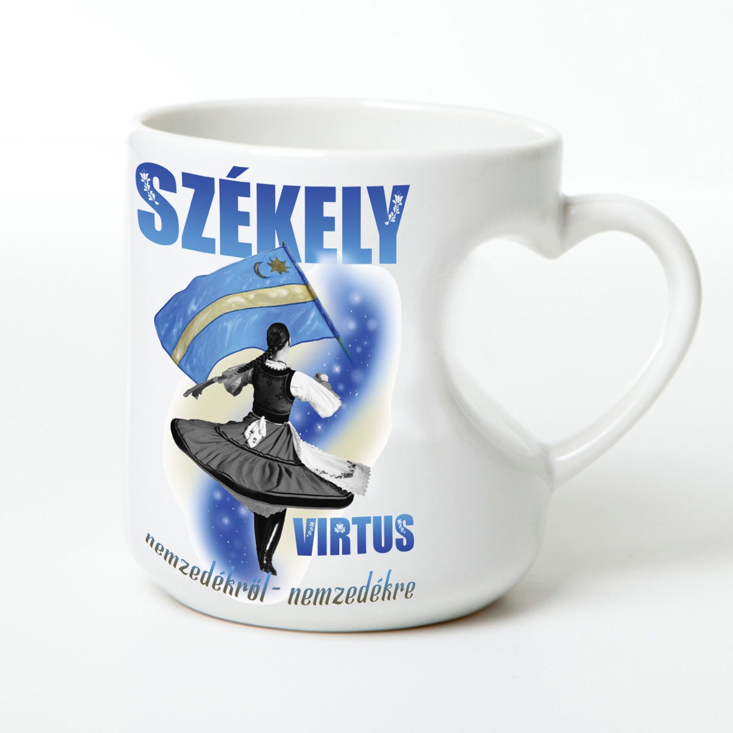 SZÉKELY TÁNCOS SZÍV BÖGRE
