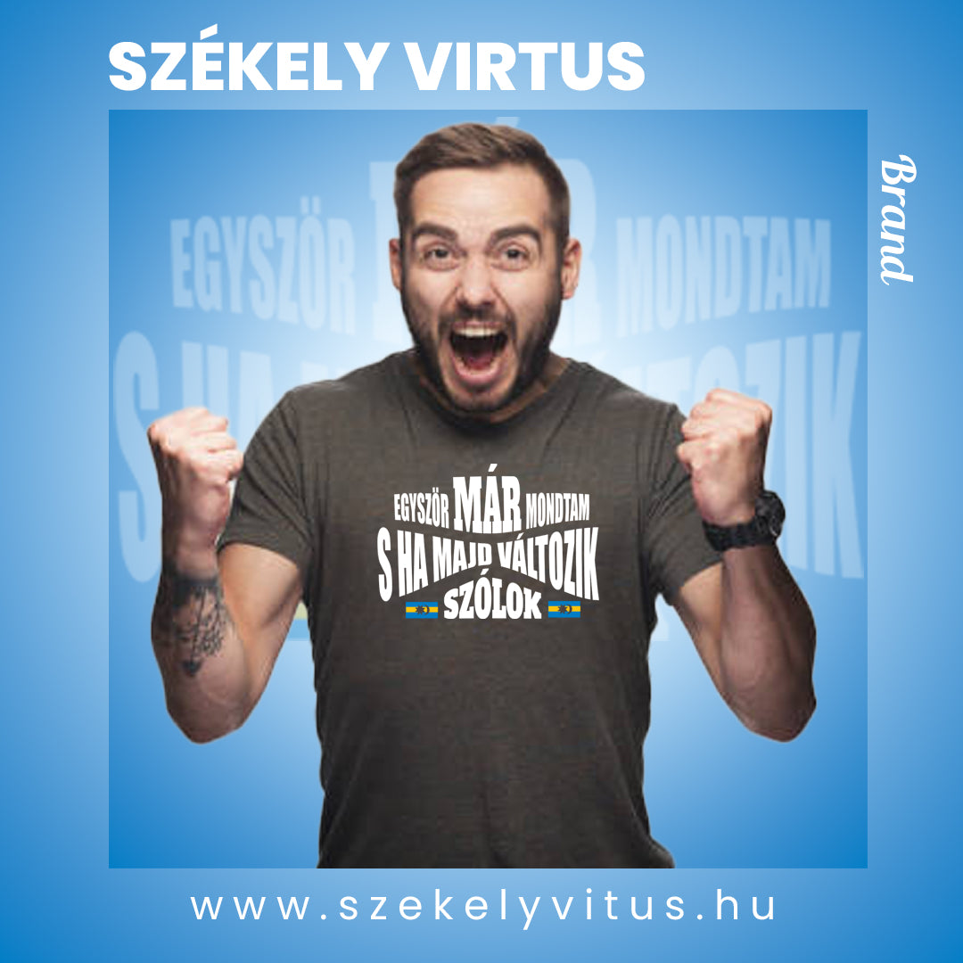 Egyedi mintás Székely Virtus és a Turul Modor pólók