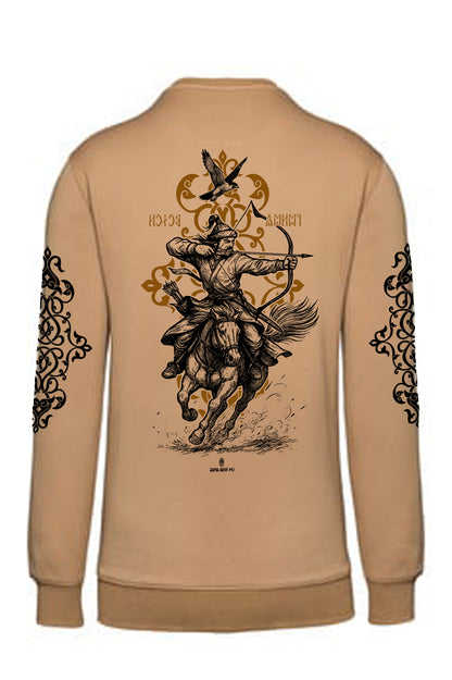 LIMITÁLT TERMÉK - HUN HARCOS UNISEX KONTRASZT ZSEBES PULÓVER