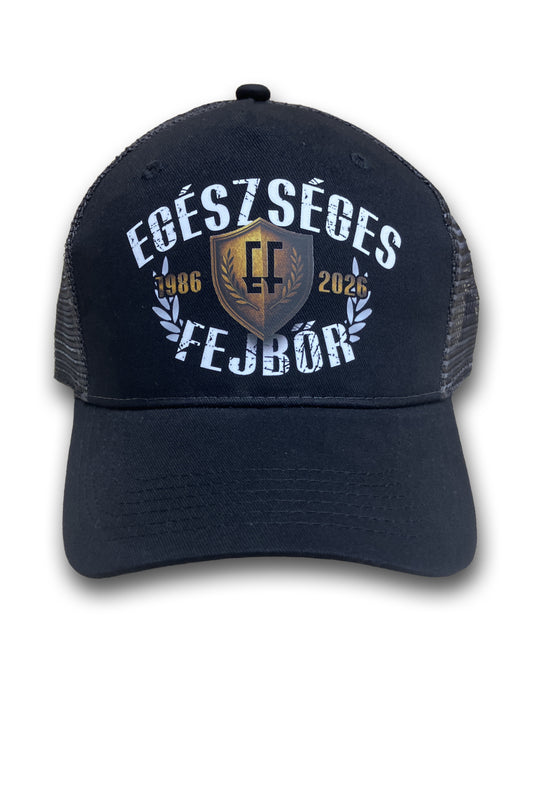 EGÉSZSÉGES FEJBŐR - 40 ÉVES JUBILEUMI UNISEX BASEBALL SAPKA