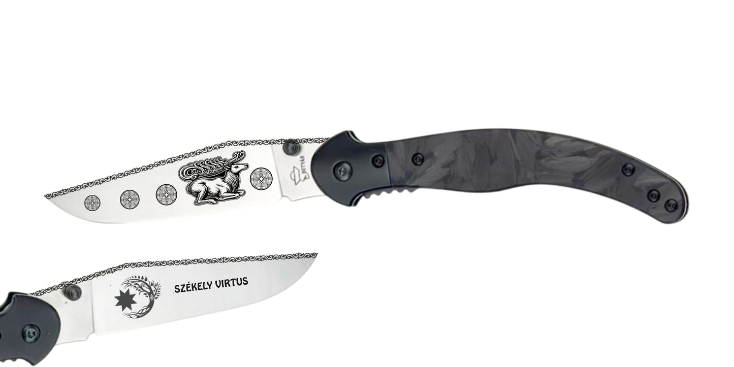 BETYÁR FEJESGÖRBE KARBON MARKOLAT-CSODASZARVAS-VAGY GRAVÍROZÁS NÉLKÜL