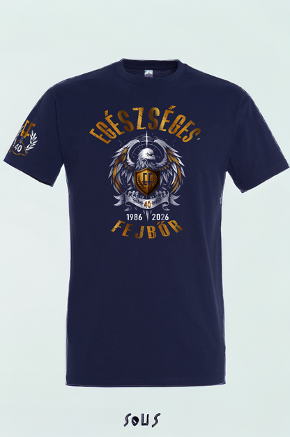 EGÉSZSÉGES FEJBŐR - 40 ÉVES JUBILEUMI FÉRFI PÓLÓ