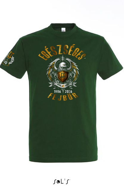 EGÉSZSÉGES FEJBŐR - 40 ÉVES JUBILEUMI FÉRFI PÓLÓ