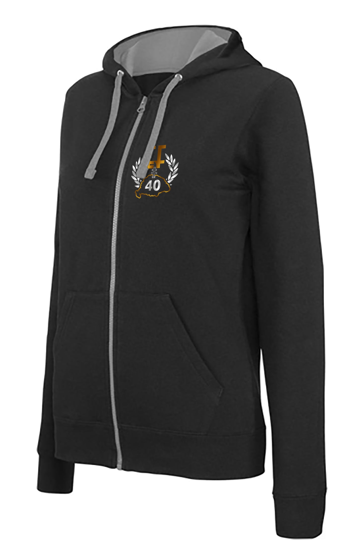 EGÉSZSÉGES FEJBŐR - 40 ÉVES JUBILEUMI KAPUCNIS CIPZÁROS FÉRFI PULÓVER