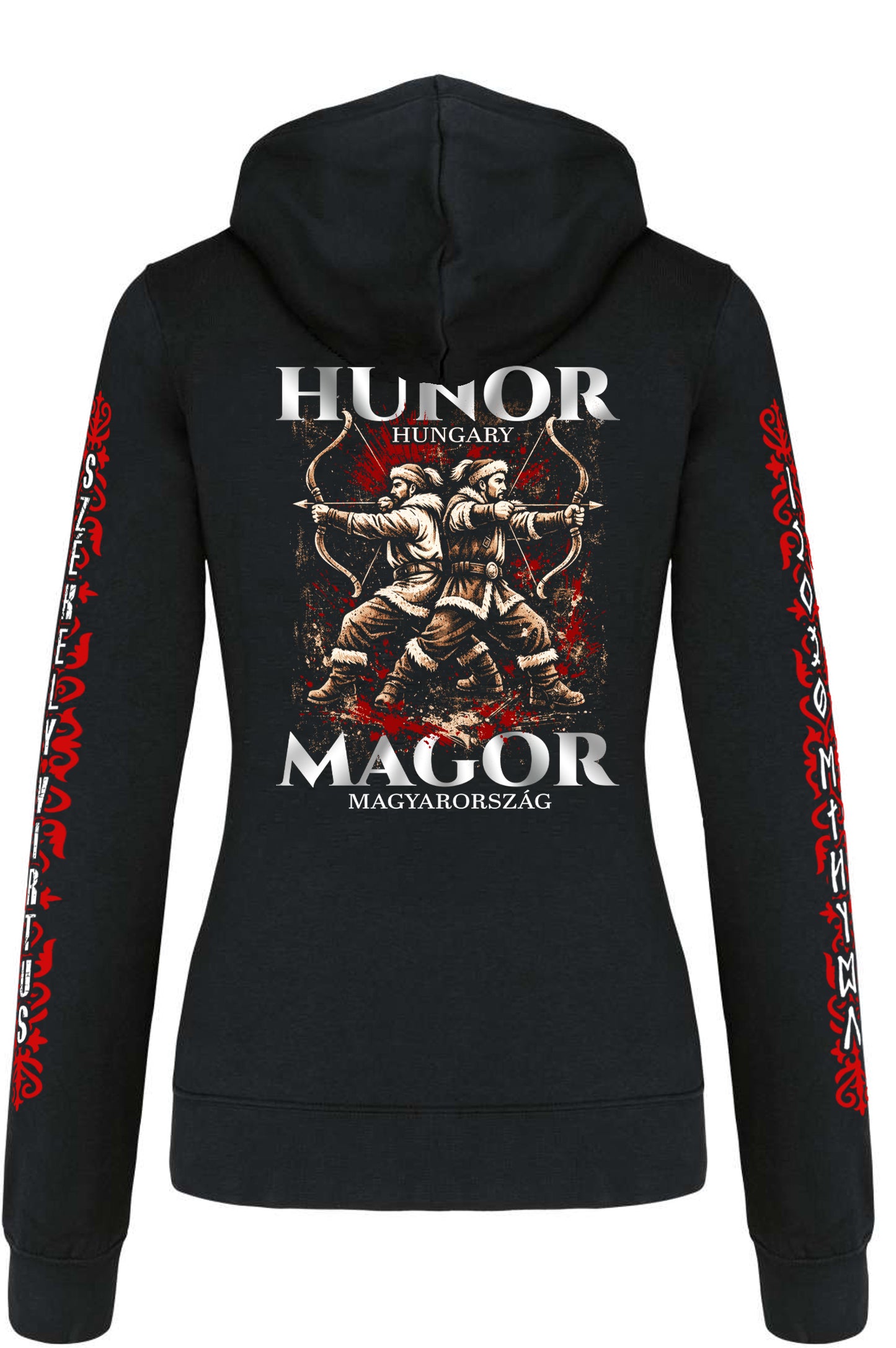 HUNOR-MAGOR KAPUCNIS CIPZÁROS NŐI PULÓVER