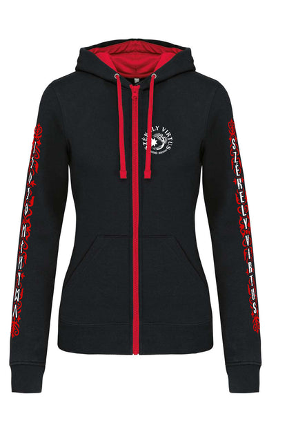 HUNOR-MAGOR KAPUCNIS CIPZÁROS NŐI PULÓVER