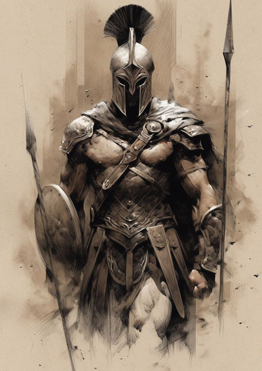 SPÁRTAI- A4 FÉMLAP KÉP