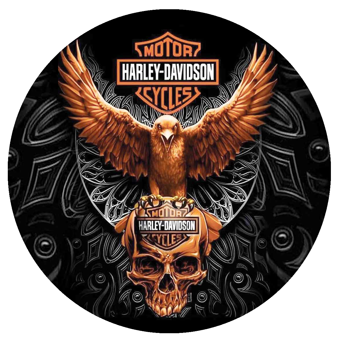 9X9 HŰTŐMÁGNES HARLEY DAVIDSON