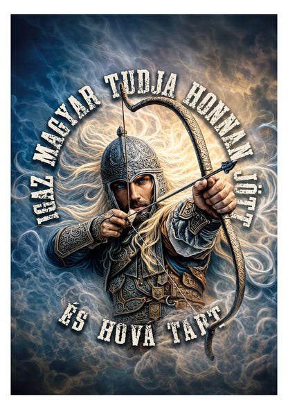 IGAZ MAGYAR TUDJA HONNAN JÖTT ÉS HOVÁ TART   A3 252db PUZZLE
