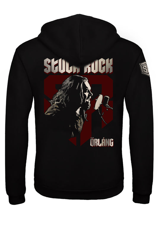STULA ROCK ŐRLÁNG - KAPUCNIS CIPZÁROS FÉRFI PULÓVER